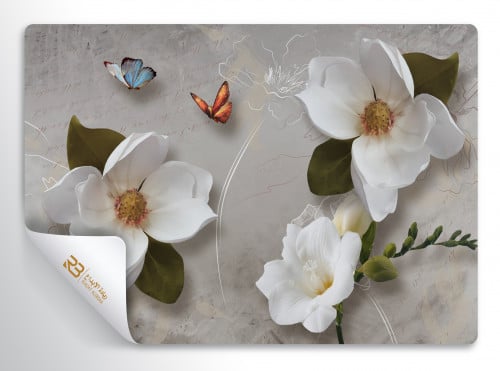 ورق جدران تصميم ورد (رقم المنتج RB-H50)