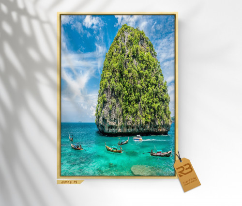 لوحة جدارية تصميم بحر (رقم المنتج RB-7-56 )