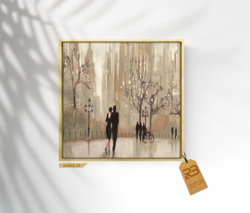 لوحة جدارية تصميم فن تشكيلي (رقم المنتج RB-6-7)