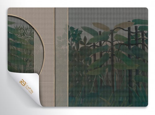 ورق جدران تصميم شجر (رقم المنتج RB-19-21)