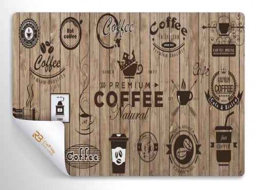 ورق جدران تصميم كافي (رقم المنتج RB-i43)