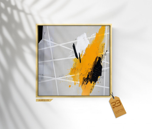 لوحة جدارية تصميم مودرن (رقم المنتج RB-14-18)