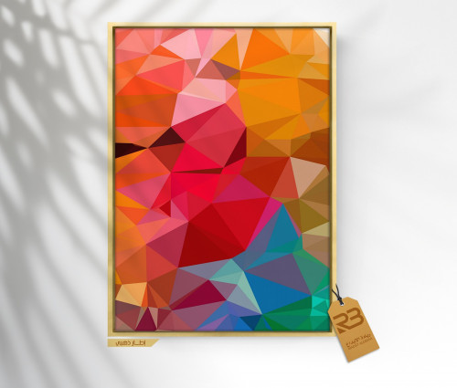 لوحة جدارية تصميم مودرن (رقم المنتج RB-7-59 )