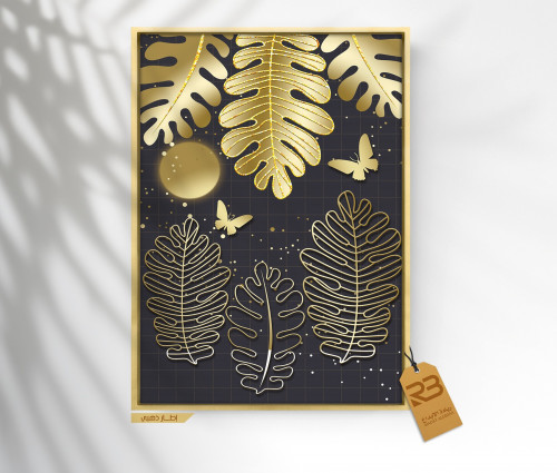 لوحة جدارية تصميم مودرن (رقم المنتج RB-40)