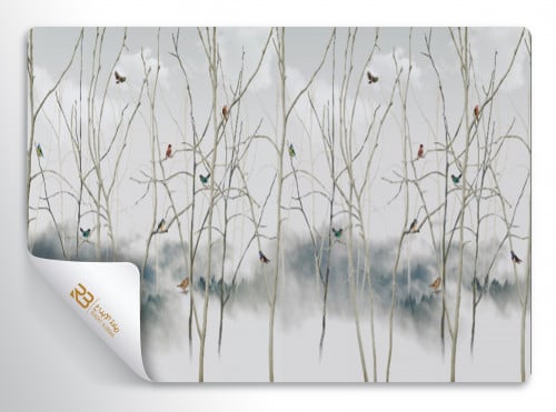 ورق جدران تصميم اشجار (رقم المنتج RB-G45)