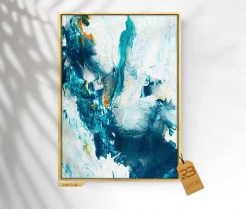 لوحة جدارية تصميم فن تشكيلي (رقم المنتج RB-50-19-8 )
