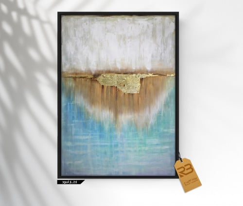 لوحة جدارية تصميم فن تشكيلي (رقم المنتج RB-12-7 )