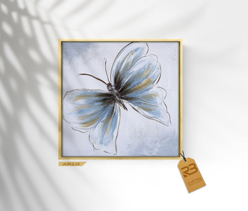 لوحة جدارية تصميم فراشة (رقم المنتج RB-16-15)