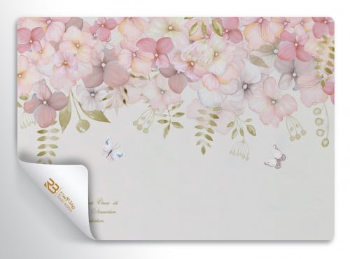 ورق جدران تصميم ورد (رقم المنتج RB-H2)