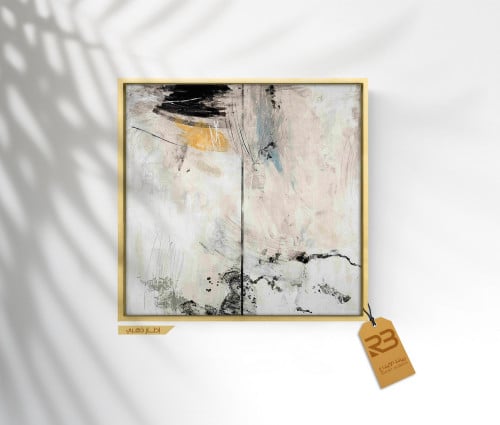 لوحة جدارية تصميم فن تشكيلي (رقم المنتج RB-14-23)
