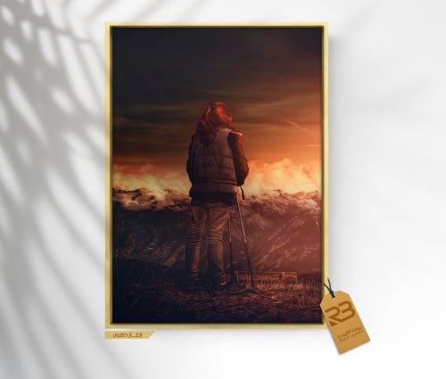 لوحة جدارية تصميم شبابي (رقم المنتج RB-7-85 )