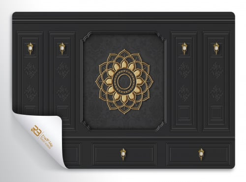 ورق جدران تصميم ديكور (رقم المنتج RB-18-38)