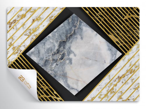 ورق جدران تصميم رخام (رقم المنتج RB-L-5)