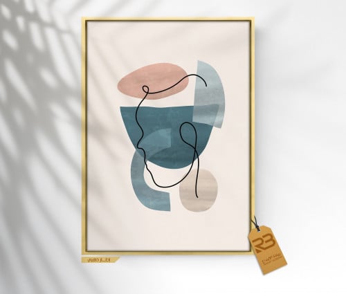 لوحة جدارية تصميم مودرن (رقم المنتج RB-12-19-1 )