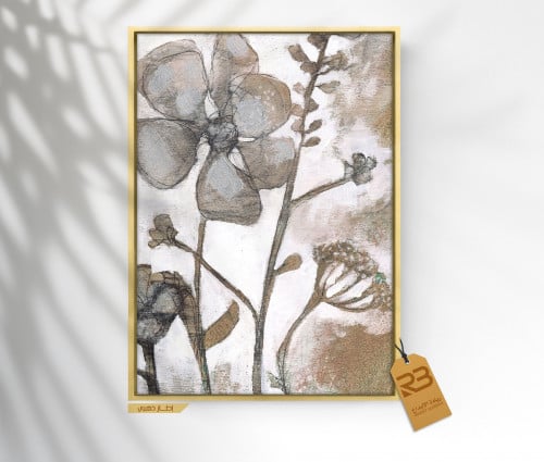 لوحة جدارية تصميم ورد (رقم المنتج RB6-22 )