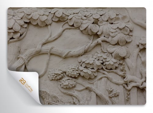 ورق جدران تصميم جبس ثلاثي الابعاد (رقم المنتج RB-85)