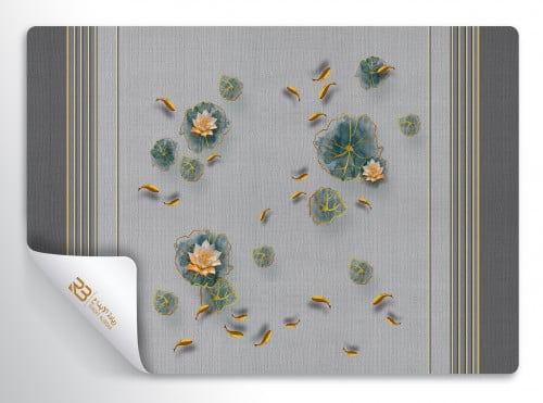 ورق جدران تصميم ورد (رقم المنتج RB-H-30)