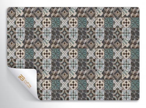 ورق جدران تصميم دورات مياه (رقم المنتج RB-WC-6)