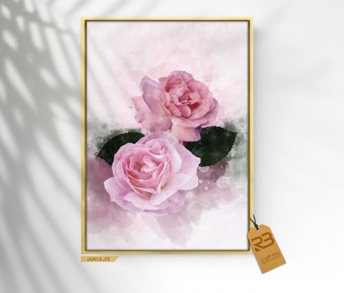 لوحة جدارية تصميم ورد (رقم المنتجRB-2-36)