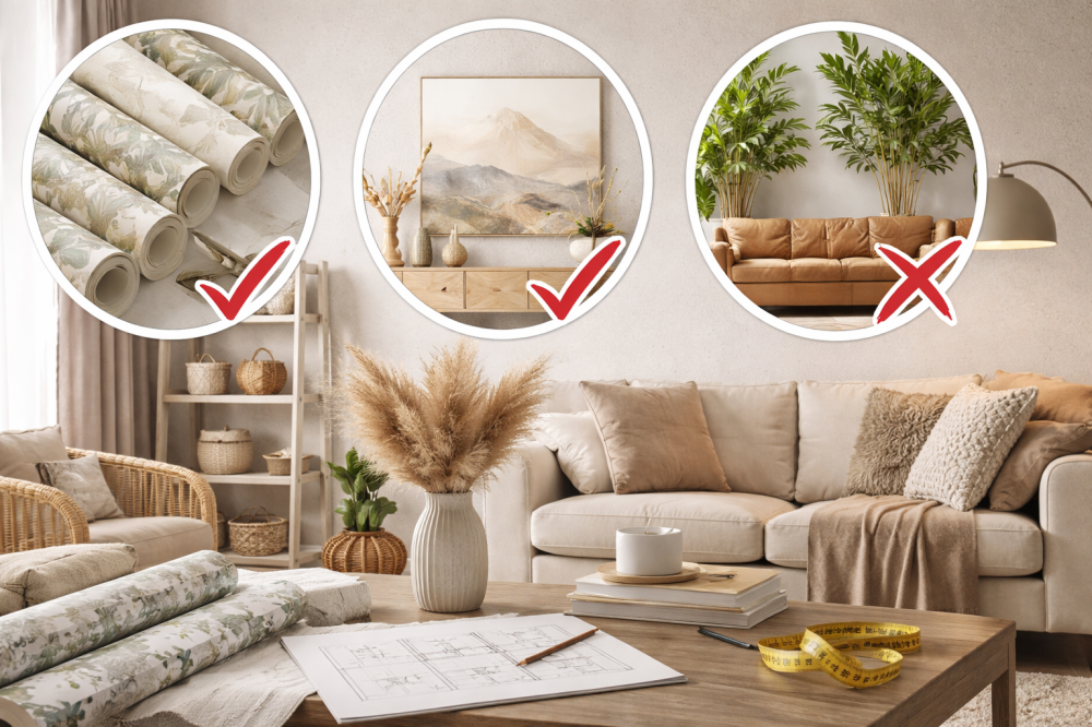 أخطاء شائعة في تنسيق الديكور الداخلي وكيف تتجنبها