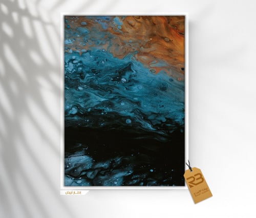لوحة جدارية تصميم فن تشكيلي (رقم المنتج RB-8-7 )
