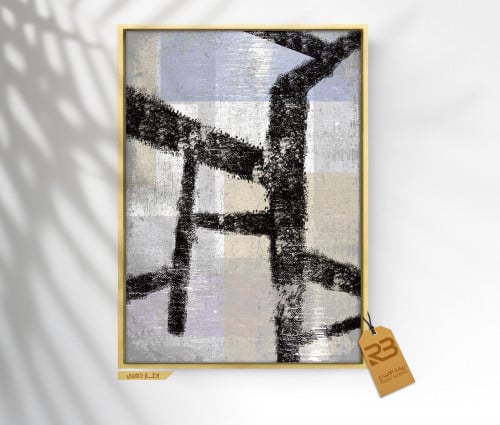 لوحة جدارية تصميم فن تشكيلي (رقم المنتج RB-18-36 )