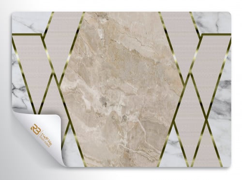 ورق جدران تصميم رخام (رقم المنتج RB-ST-35)