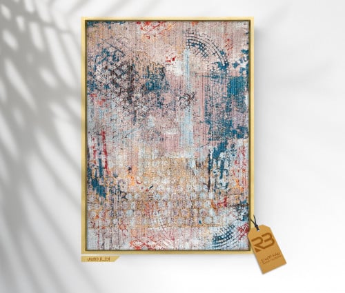 لوحة جدارية تصميم فن تشكيلي (رقم المنتج RB-50-19-31 )
