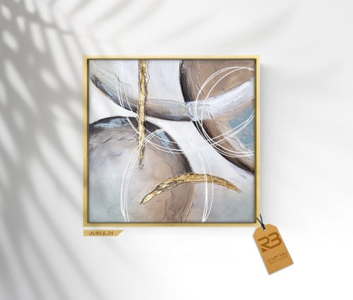 لوحة جدارية تصميم فن تشكيلي (رقم المنتج RB-16-40)