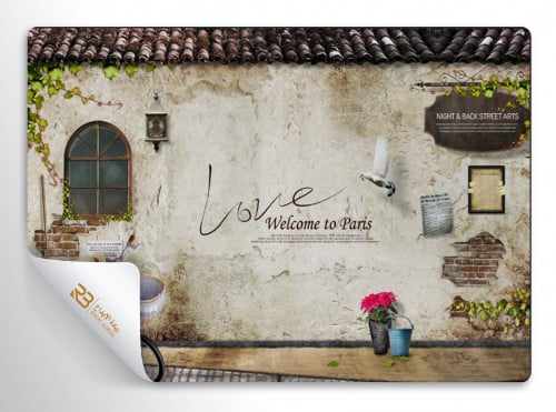 ورق جدران تصميم كوخ (رقم المنتج RB-E44)