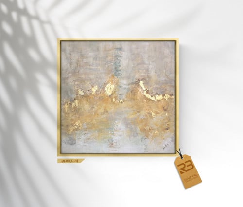 لوحة جدارية تصميم فن تشكيلي (رقم المنتج RB-12-34)