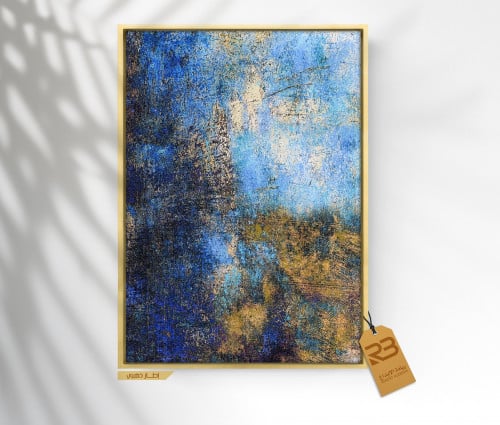 لوحة جدارية تصميم فن تشكيلي (رقم المنتجRB-4-8)