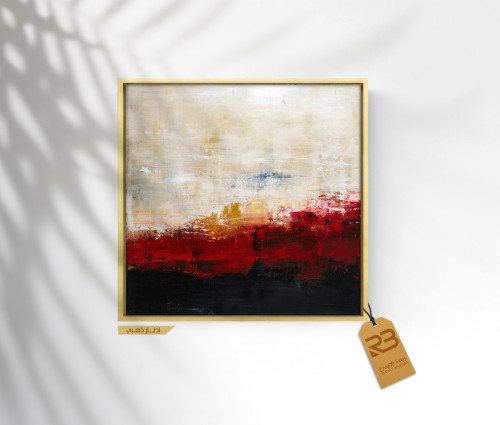 لوحة جدارية تصميم فن تشكيلي (رقم المنتج RB-14-16)