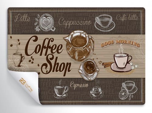 ورق جدران تصميم كافي (رقم المنتج RB-CO-2170)