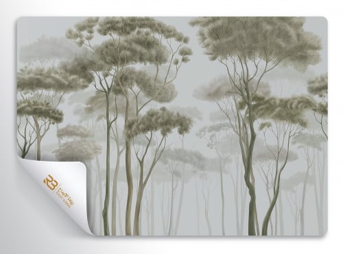 ورق جدران تصميم شجر (رقم المنتج RB-M-8)