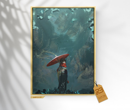 لوحة جدارية تصميم أنميشن (رقم المنتج RB-8-39 )