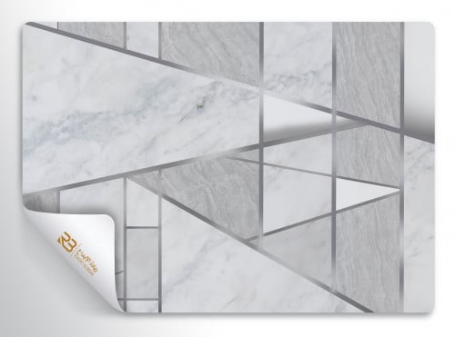ورق جدران تصميم رخام (رقم المنتج RB-L-18)