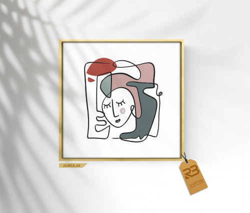 لوحة جدارية تصميم مودرن (رقم المنتج RB-5-9)