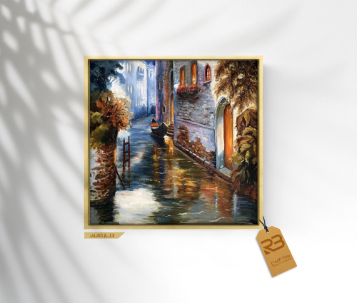 لوحة جدارية تصميم مدن (رقم المنتج RB-14-50)