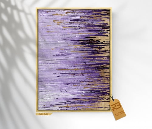 لوحة جدارية تصميم فن تشكيلي (رقم المنتج RB6-26)