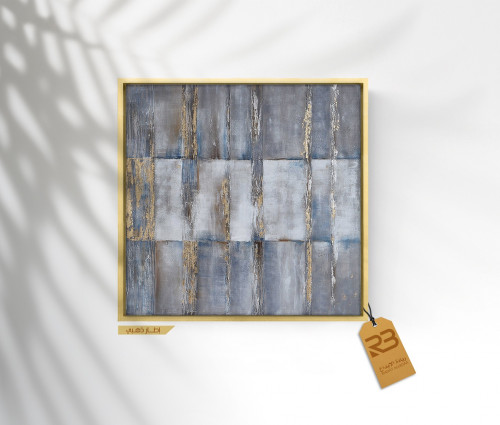 لوحة جدارية تصميم فن تشكيلي (رقم المنتج RB-12-49)