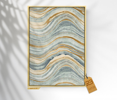 لوحة جدارية تصميم فن تشكيلي (رقم المنتج RB-16-31 )