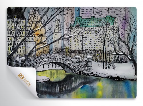 ورق جدران تصميم مباني (رقم المنتج RB-K-44)