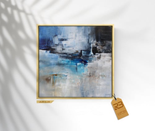 لوحة جدارية تصميم فن تشكيلي (رقم المنتج RB-12-37)