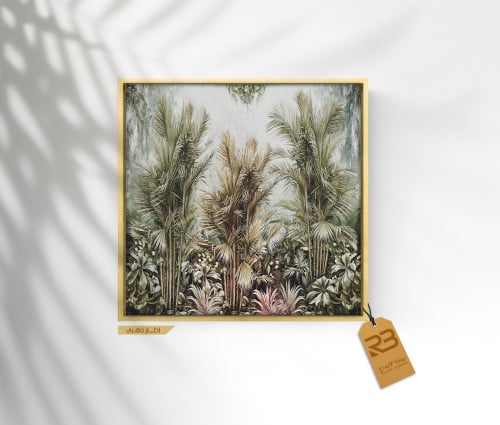 لوحة جدارية تصميم أشجار (رقم المنتج RB-50-19-27 )