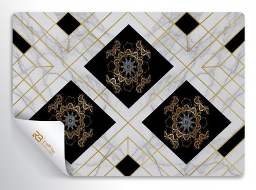 ورق جدران تصميم رخام (رقم المنتج RB-L-19)