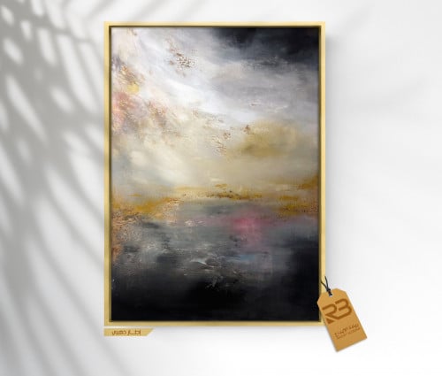 لوحة جدارية تصميم فن تشكيلي (رقم المنتج RB-14-39 )