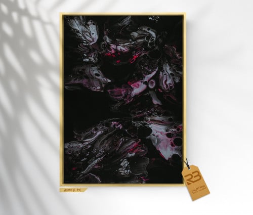 لوحة جدارية تصميم فن تشكيلي (رقم المنتج RB-8-10 )