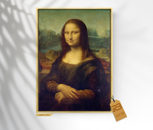 لوحة جدارية تصميم الموناليزا (رقم المنتج RB-10-4 )
