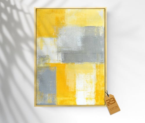 لوحة جدارية تصميم فن تشكيلي (رقم المنتج 34-RB3)